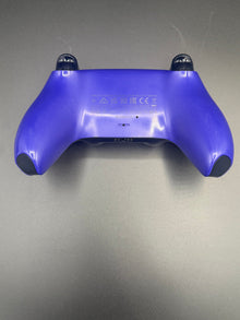 Rear view of Galactic Purple PS5 DualSense unit PS5-GPR-001 showing the back shell and grips
