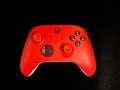 Refurbished red and white Xbox series x/s controller with hall effect joysticks