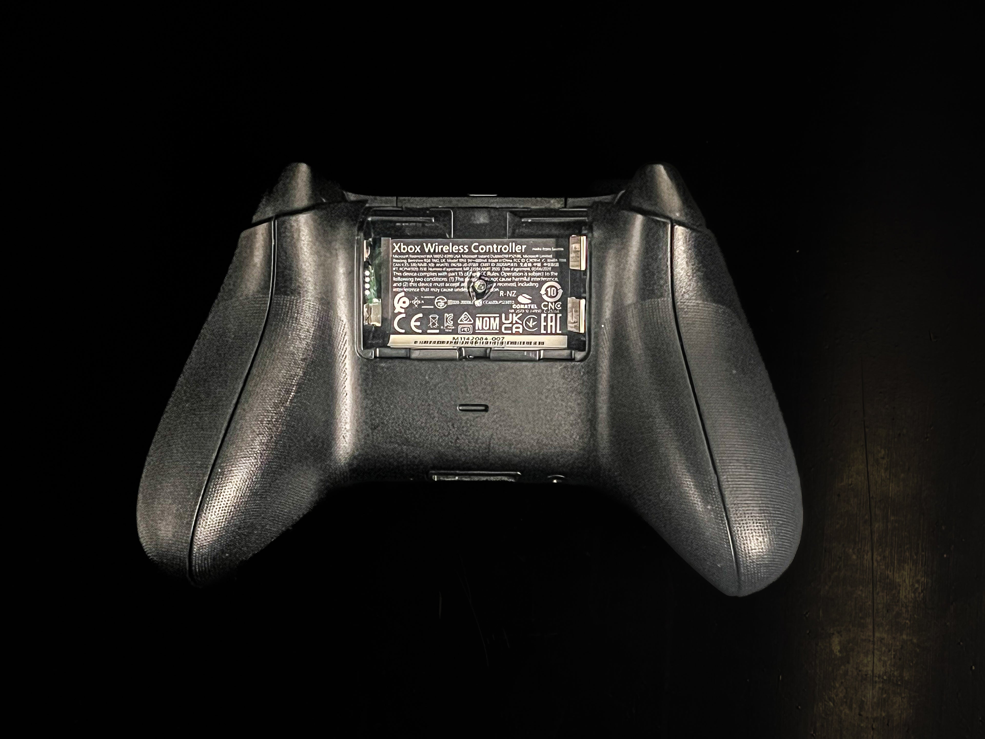 Refurbished black Xbox series x/s controller with hall effect joysticks