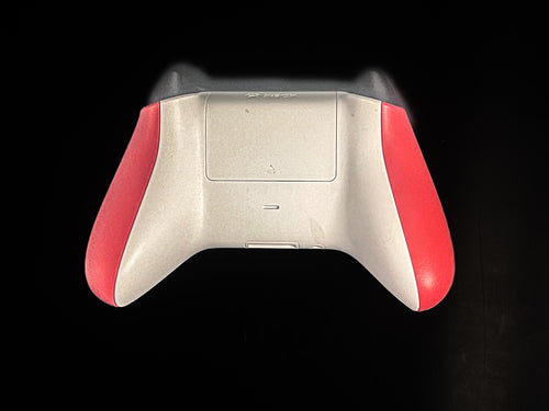 Refurbished red and white Xbox series x/s controller with hall effect joysticks