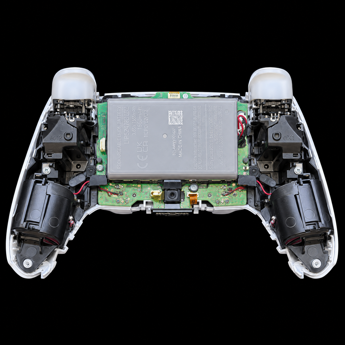 Installed controller upgrade and internal wiring checked before reassembly